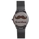  Personalized Dark Brown Wooden Wrist Watch - Choose from 6 Designs - Stocking Stuffers