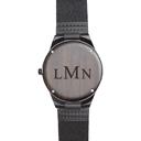  Personalized Dark Brown Wooden Wrist Watch - Choose from 6 Designs - Stocking Stuffers