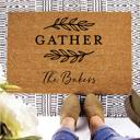  Personalized Fall Coir Doormats - Choose from 4 Sizes and 7 Designs