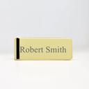  Personalized Metal Money Clip - Choose from 3 Colors and 4 Font Styles - Stocking Stuffers for Men