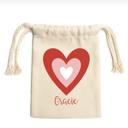  Personalized Love Themed Small Gift Bags - Valentines Day Gift - Choose from 9 Designs