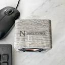  Personalized Gray Bluetooth Speaker - UV Printed (Black Text) - Unique Wedding Party Favor