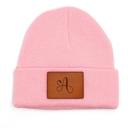  Personalized Small Knit Beanies for Kids - Choose from 7 Colors and 15 Patch Text Designs