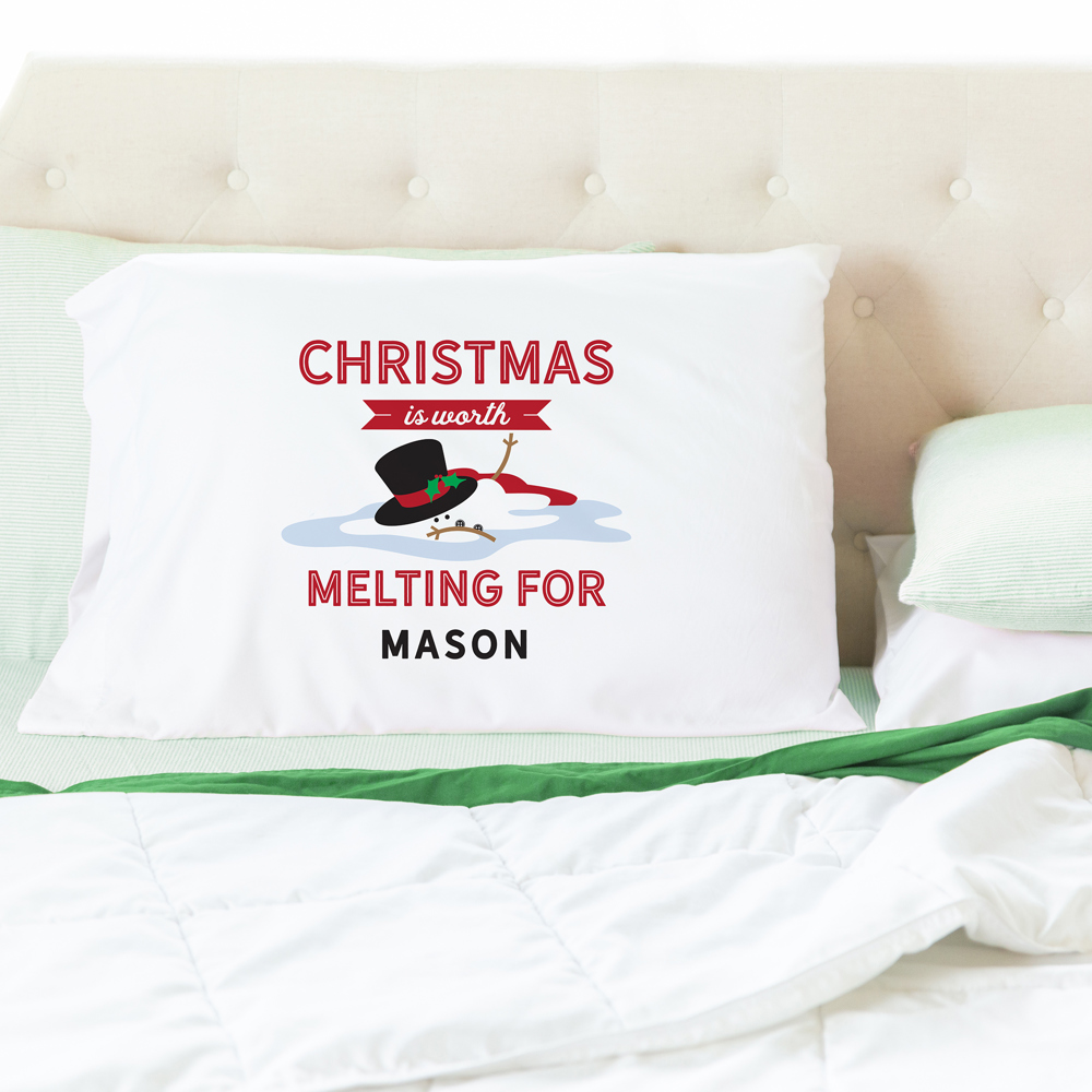 Personalized Kids' Christmas Pillowcases - Choose from 6 Designs