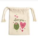  Personalized Love Themed Small Gift Bags - Valentines Day Gift - Choose from 9 Designs