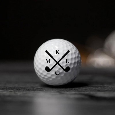 Personalized Golf Ball - Stocking Stuffers for Men and Women - Choose from 32 Designs