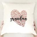  Personalized Animal Print Throw Pillow Covers (NO Insert Included) - 18" x 18" - Choose from 11 Designs - New Year Gift for Women