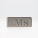  Personalized Metal Money Clip - Choose from 3 Colors and 4 Font Styles - Stocking Stuffers for Men