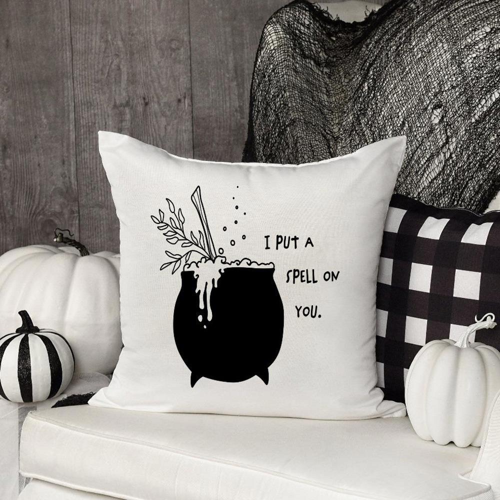 Haunted Halloween Throw Pillows Covers - Choose from 7 Designs