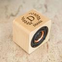 Personalized Wood Bluetooth Speakers - Choose from 5 Colors and 16 Designs - Gift for Men and Women