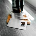  Personalized Credit Card Bottle Opener - Stocking Stuffers for Men