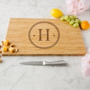  Personalized Cutting Board | Modern Collection Design | Laser Engraved | 11" x 17" Bamboo