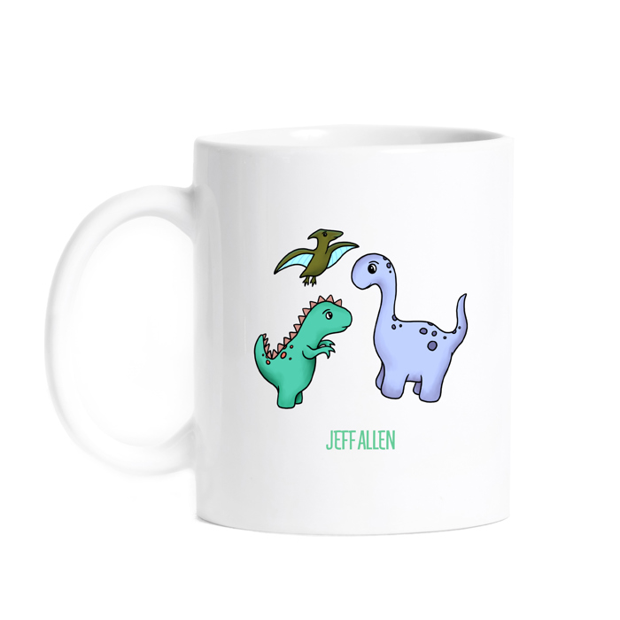 Personalized Kids Mugs 11 oz - Choose from 4 Designs