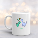  Personalized Kids Mugs 11 oz - Choose from 4 Designs