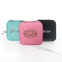  Personalized Jewelry Box (Jewelry Not Included) - Choose from 6 Colors and 27 Designs - Stocking Stuffers for Women