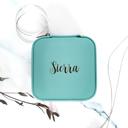 Personalized Jewelry Box (Jewelry Not Included) - Choose from 6 Colors and 27 Designs - Stocking Stuffers for Women