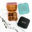 Personalized Jewelry Box (Jewelry Not Included) - Choose from 6 Colors and 27 Designs - Stocking Stuffers for Women