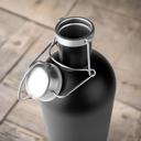  Personalized Black Stainless Growler - Wedding Couples Edition