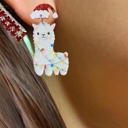 Llamas Christmas Holiday Fun Earrings | 12 Choices