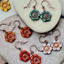  Lightweight Floral Earrings For All Ages | Czech Glass 