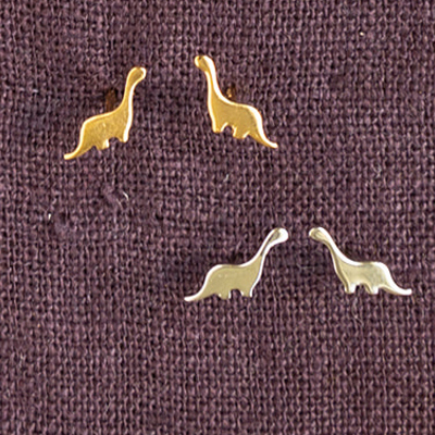 Dinosaur Mini Post Stud Earring