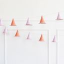  Pink Witch Hat Garland Whimsical Girly Halloween Decor