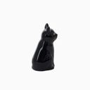  Black Cat Ceramic Figurine Miniature Whimsical Animal Gift Giving
