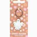  Spooky Season Groovy Ghost Halloween Keyring Keychain Bag Flair