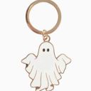  Spooky Season Groovy Ghost Halloween Keyring Keychain Bag Flair