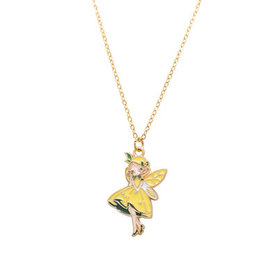 Fairy Enamel Charm Necklace Children's Jewelry Gift Giving