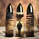  17oz Personalized Military Bullet Tumbler