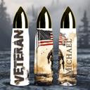  17oz Personalized Veteran Bullet Tumbler