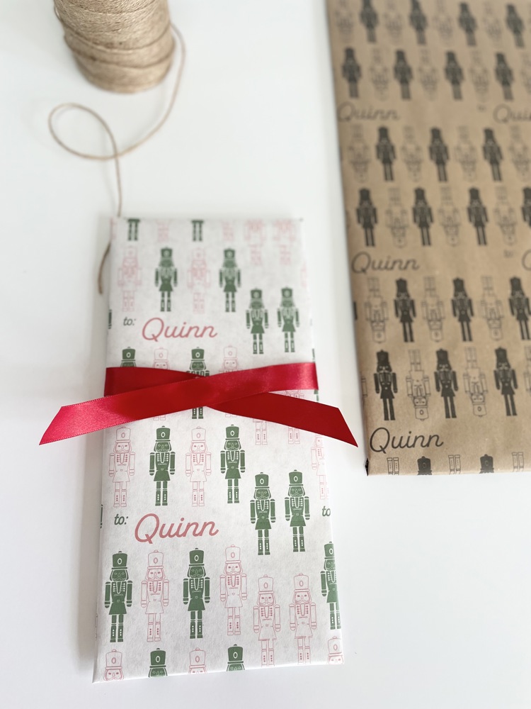 Nutcracker Personalized Wrapping Paper