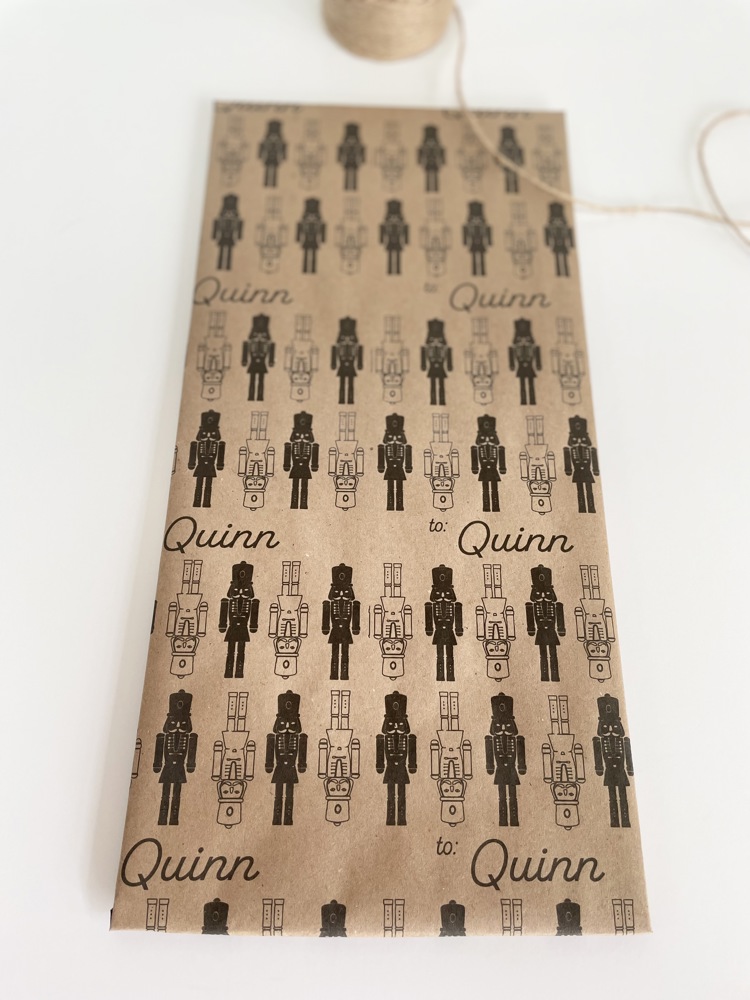 Nutcracker Personalized Wrapping Paper