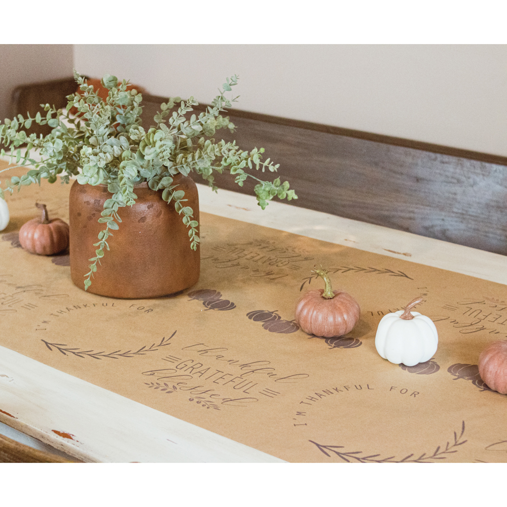 Thanksgiving Day Paper Table Runner