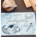  Thanksgiving Paper Placemat Color Sheet