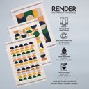  Geo Boho Dish Towel Trio - 3pk - 16''x24''