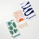  Elemental Dish Towel Trio - 3pk - 16''x24''