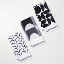  Mono Geo Boho Dish Towel Trio - 3pk - 16''x24''