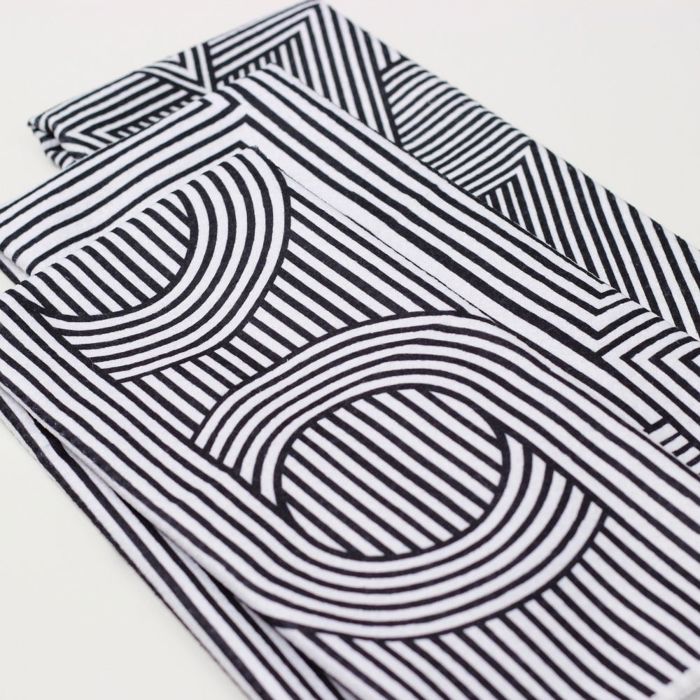 Blurred Lines Dish Towel Trio - 3pk - 16''x24''