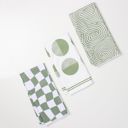  Matcha Green Dish Towel Trio - 3pk - 16''x24''
