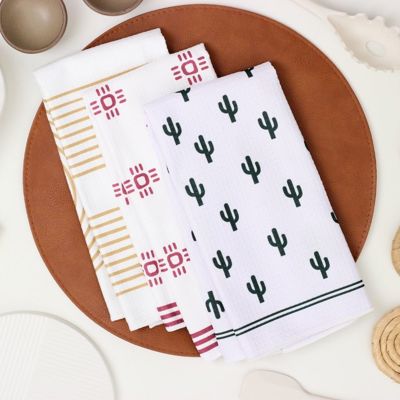 Sandia Desert Dish Towel Trio - 3pk - 16''x24''