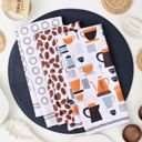  Java Jive Dish Towel Trio - 3pk - 16''x24''