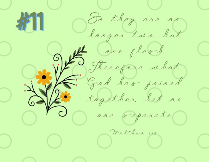 Love & Marriage Foliage Art Prints - Religious