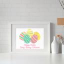 4x6 Every Bunny Welcome Eggs Easter Art Prints - Eggs and Bunnies