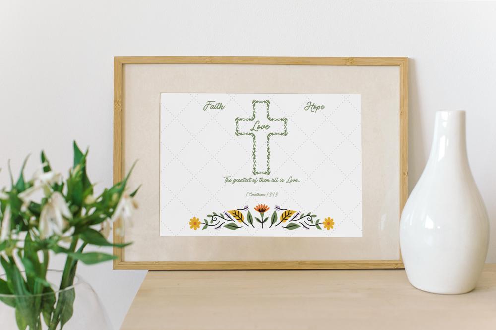 Fall Themed Love & Marriage Prints - UNFRAMED