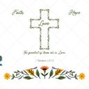  Love & Marriage Foliage Art Prints - Religious