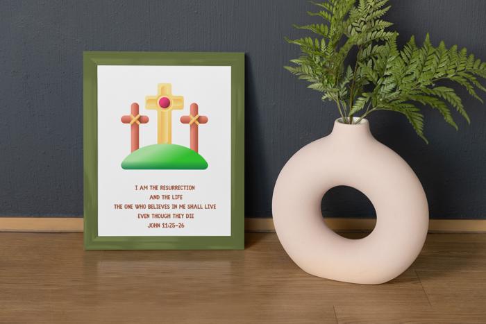 Faith Based Art Prints - Unframed