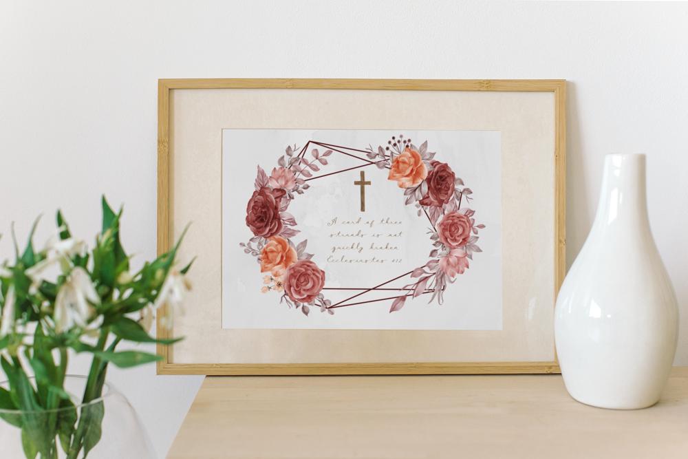 Fall Themed Love & Marriage Prints - UNFRAMED