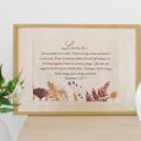 Love Is Patient Purple Foliage Fall Themed Love & Marriage Prints - UNFRAMED